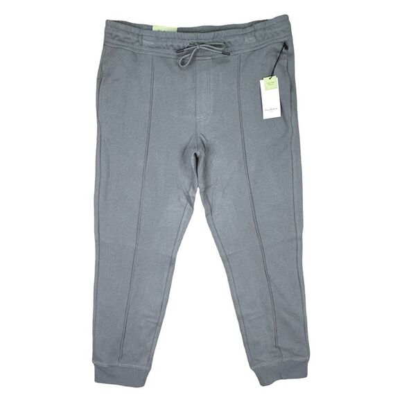 Goodfellow & Co Ultra-Soft Tapered Pintuck Fleece Joggers - Size Large - Picture 2 of 6